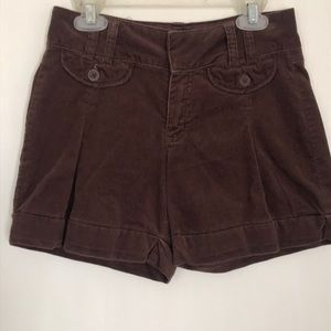 Girls Velvet shorts